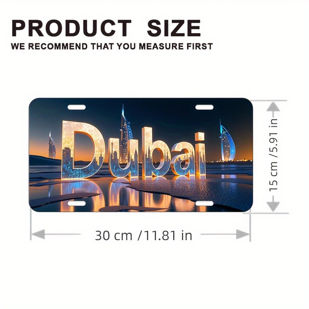 Dubai City Skyline Aluminum Tin Sign Wall Art Decor for Garage Bar Man Cave D Flat Metal Poster 15x30cm(5.9x7.8inch)
Dubai City Skyline Aluminum Tin Sign Wall Art Decor for Garage Bar Man Cave D Flat Metal Poster 15x30cm(5.9x7.8inch)