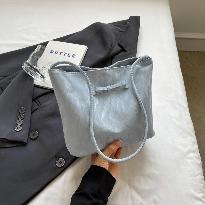 Популярная в этом году сумка-тоут с нишевым дизайном, сумка подмышку, женский тренд, новая личность, красивая женская сумка через плечо синий