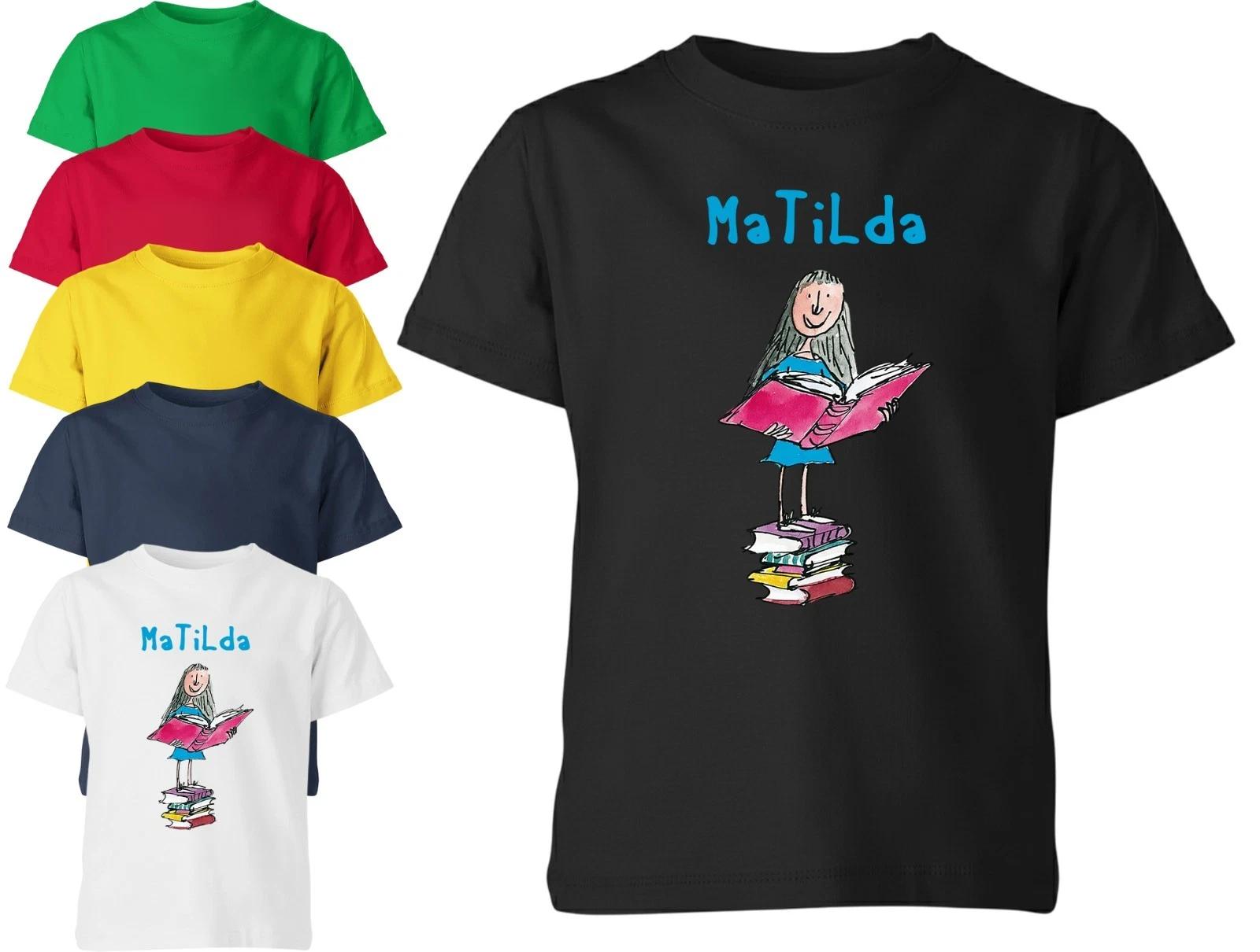Book Day MATILDA Kids Unisex Tshirt Girls School Costume Gift T-Shirt Xmas 100
Book Day MATILDA Kids Unisex Tshirt Girls School Costume Gift T-Shirt Xmas 100