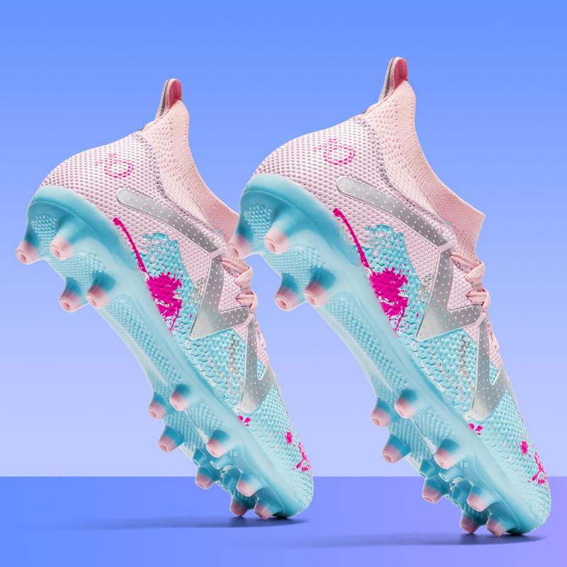Foreign trade men s and women s football shoes TF short nails broken nails long nails large size high help children adult teenagers 35 рожевий
Foreign trade men s and women s football shoes TF short nails broken nails long nails large size high help children adult teenagers 35 рожевий
