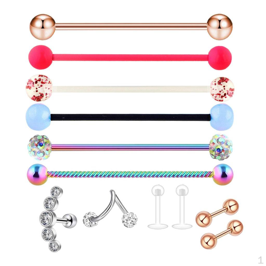 Hoop Nose Lip Tongue Eyebrow Tragus Navel Ring Piercings Jewelry C-12Pcs
Hoop Nose Lip Tongue Eyebrow Tragus Navel Ring Piercings Jewelry C-12Pcs