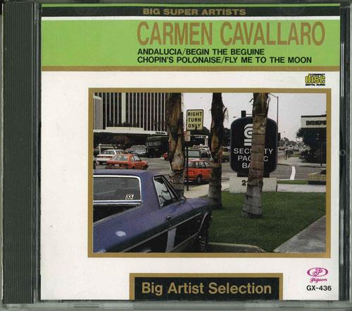 CD CARMEN CAVALLARO - Big Artist SELECTION GX436 PIGEON Japan New Age & Easy Listening Used
CD CARMEN CAVALLARO - Big Artist SELECTION GX436 PIGEON Japan New Age & Easy Listening Used