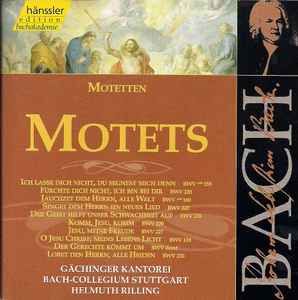 CD JOHANN SEBASTIAN BACH, HELMUTH RILL - Bach;Motets CD92069 Hänssler Classi 1999 Europe Classical Used
CD JOHANN SEBASTIAN BACH, HELMUTH RILL - Bach;Motets CD92069 Hänssler Classi 1999 Europe Classical Used