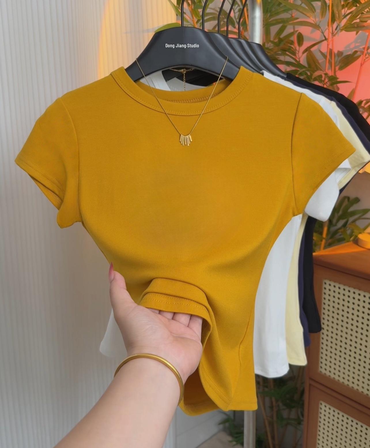 2025 Korean Chic Women s Summer Short Sleeve Round Neck Tee L (for 100-120 lbs)
2025 Korean Chic Women s Summer Short Sleeve Round Neck Tee L (for 100-120 lbs)