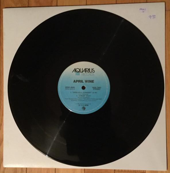 12inch Record APRIL WINE Love Has Remembered Me SPRO6020 Aquarius Record 1985 Canada Rock Used
12inch Record APRIL WINE Love Has Remembered Me SPRO6020 Aquarius Record 1985 Canada Rock Used