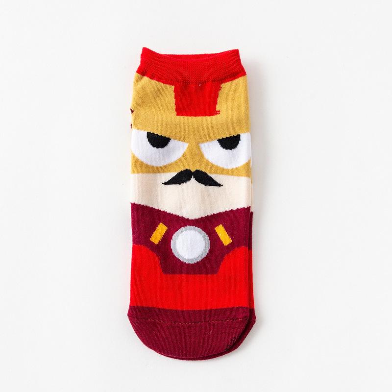 Superhero Low-Cut Men’s Cotton Socks - Superman & Spider-Man Design for Spring & Summer One Size
Superhero Low-Cut Men’s Cotton Socks - Superman & Spider-Man Design for Spring & Summer One Size