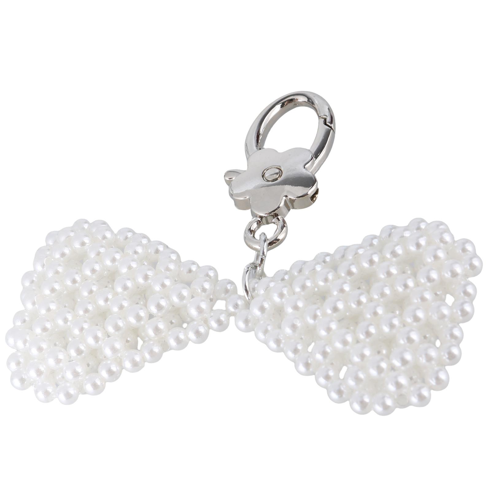 Flower Pearl Bowknot Charm Keychains Sweet Lovely Pendant Hangings Ornament Keyring Backpack Decoration for Women Girls T2
Flower Pearl Bowknot Charm Keychains Sweet Lovely Pendant Hangings Ornament Keyring Backpack Decoration for Women Girls T2