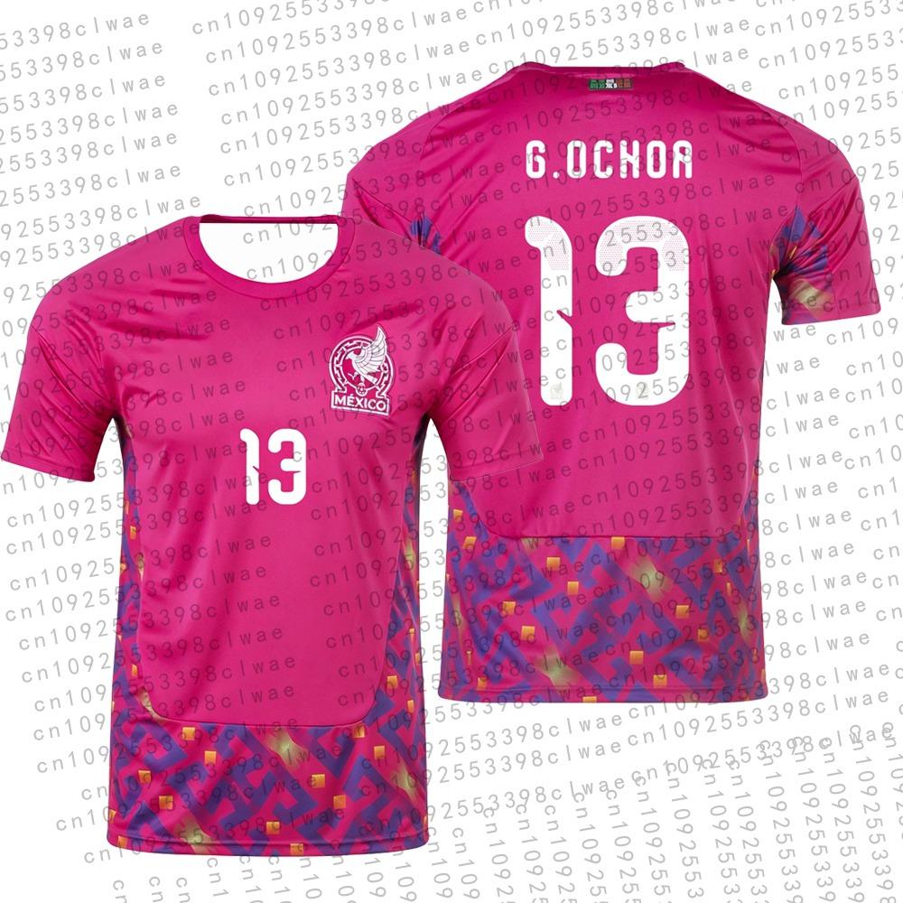 2026 G. Ochoa Mexico Goalkeeper Jersey T-Shirt Men s Soccer Parent-child Outfit Kids Shirt Breathable Quick-drying Sportswear S
2026 G. Ochoa Mexico Goalkeeper Jersey T-Shirt Men s Soccer Parent-child Outfit Kids Shirt Breathable Quick-drying Sportswear S