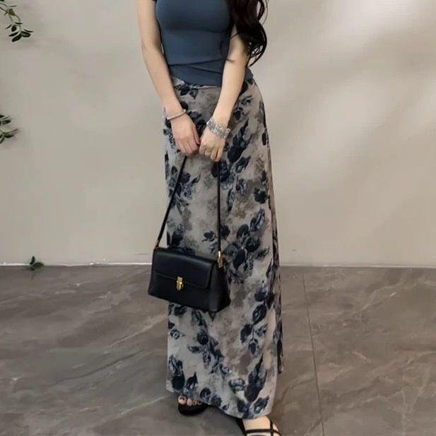 Spring/Autumn 2026 Floral High-Waist Skirt & Short Sleeve Top Set M (recommended for 96-105 cm)
Spring/Autumn 2026 Floral High-Waist Skirt & Short Sleeve Top Set M (recommended for 96-105 cm)