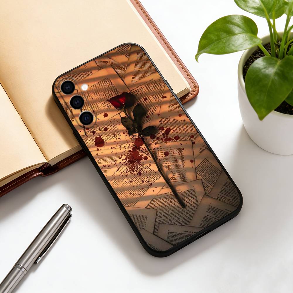 Rose Phone Case For Samsung Galaxy A73,A72,A71,A70,A53,A52,A51,Others Soft Black Cover Samsung a21s
Rose Phone Case For Samsung Galaxy A73,A72,A71,A70,A53,A52,A51,Others Soft Black Cover Samsung a21s