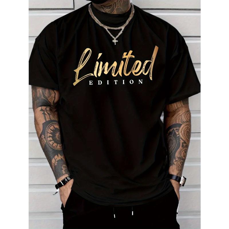 Men S Letter Tee - Lightweight Summer Shirt Ideal for Everyday Use, Special Edition Design, Crew Neck Short Sleeves, Perfect for Presents XL чорний
Men S Letter Tee - Lightweight Summer Shirt Ideal for Everyday Use, Special Edition Design, Crew Neck Short Sleeves, Perfect for Presents XL чорний