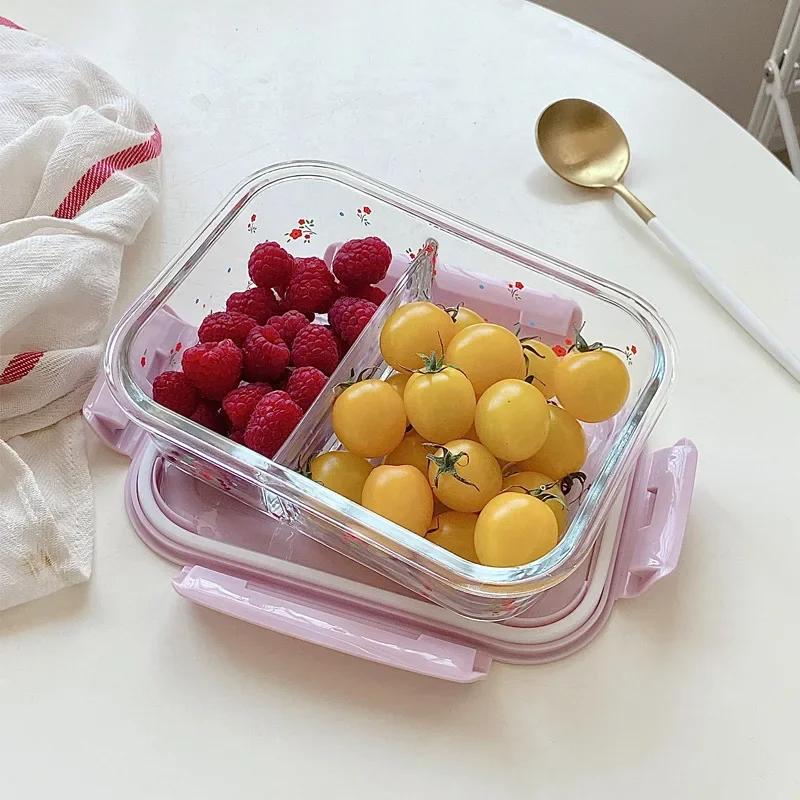 Cute Blue Pink Flowers Glass Lunch Commuting To Work Microwave Oven Heating Special Bowl Lunch Box Rice Box Set Sealed with Lid
Cute Blue Pink Flowers Glass Lunch Commuting To Work Microwave Oven Heating Special Bowl Lunch Box Rice Box Set Sealed with Lid