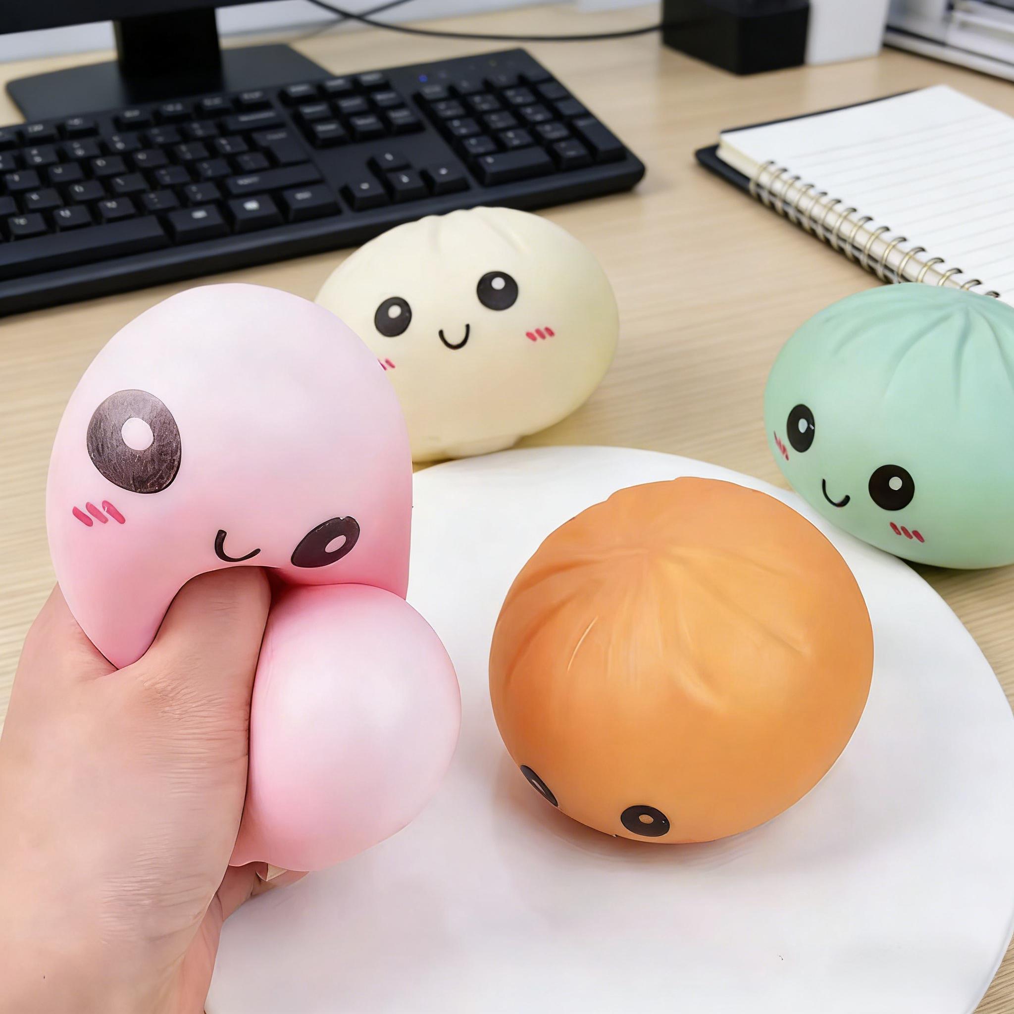 Simulation Dumpling Squishy Squeeze Fidget Toy Soft Slow Rebound Stress Relief Ball with Bamboo Steamer Box Anti-Stress Toy Romdon 1Pcs
Simulation Dumpling Squishy Squeeze Fidget Toy Soft Slow Rebound Stress Relief Ball with Bamboo Steamer Box Anti-Stress Toy Romdon 1Pcs