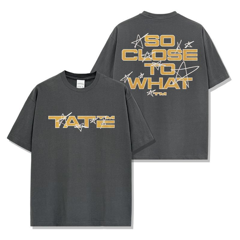 Tate McRae Printed Washed Short Sleeve T-Shirt Loose Crew Neck Casual Male Handsome XXXL
Tate McRae Printed Washed Short Sleeve T-Shirt Loose Crew Neck Casual Male Handsome XXXL