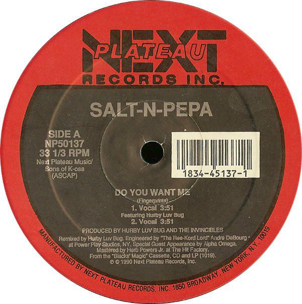 12inch Record SALT N PEPA - Do You Want Me NP50137 Next Plateau Re 1990 US Rap & Hip-Hop/R&B Used
12inch Record SALT N PEPA - Do You Want Me NP50137 Next Plateau Re 1990 US Rap & Hip-Hop/R&B Used