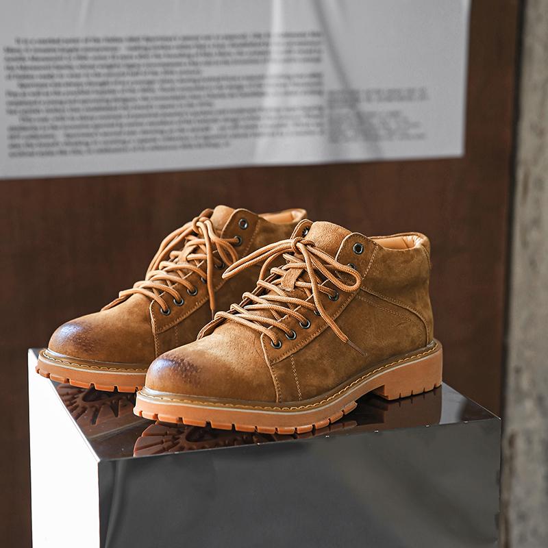 Новые мужские ботинки в классическом ретро-стиле, повседневная обувь для ежедневных поездок, ботильоны, весна-осень, на толстой подошве, мужские удобные рабочие ботинки 38
Новые мужские ботинки в классическом ретро-стиле, повседневная обувь для ежедневных поездок, ботильоны, весна-осень, на толстой подошве, мужские удобные рабочие ботинки 38