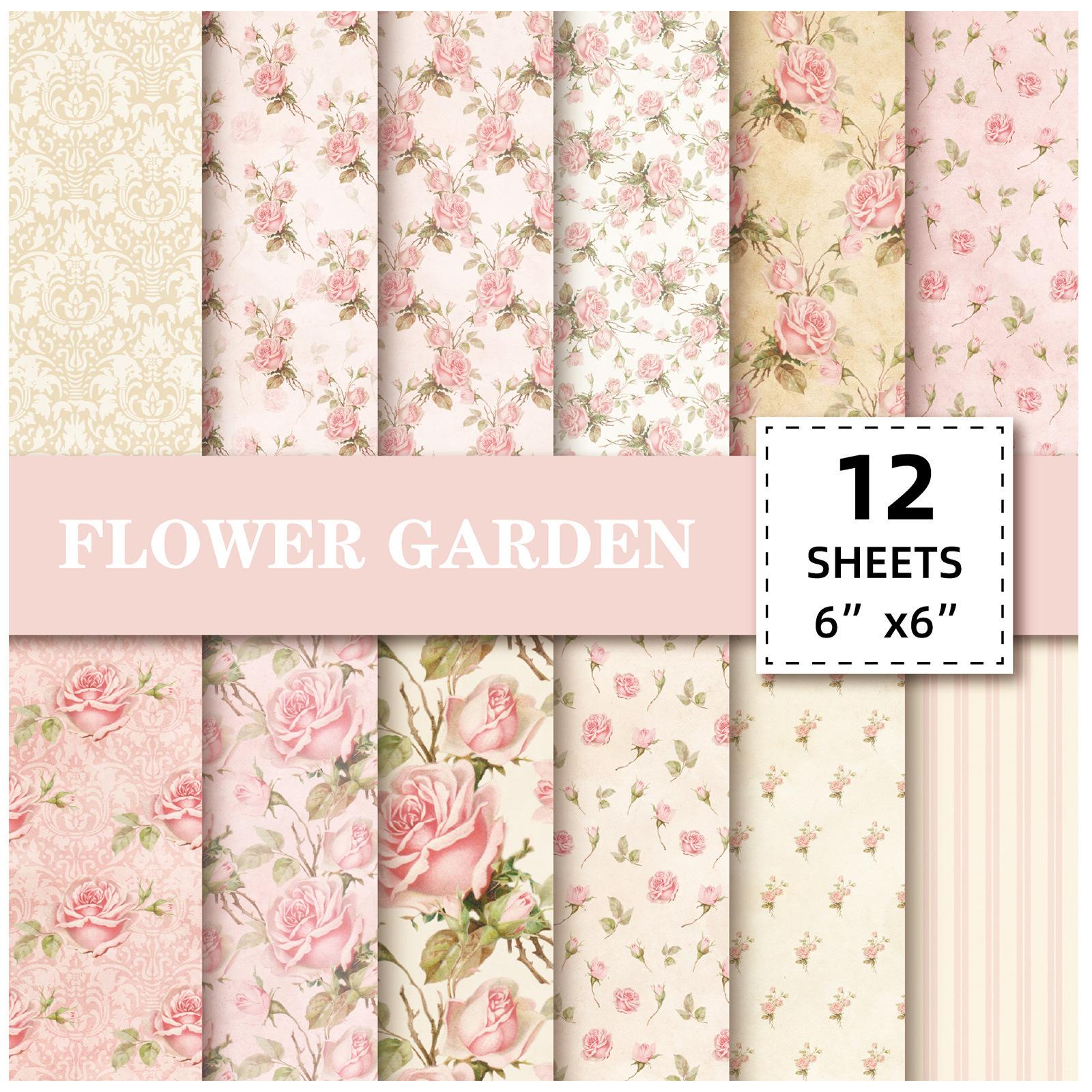 12 Sheets/Bag Diy Album Clip Paper Hand Account Material Paper Pink Floral Valentine S Day Background Paper Pattern Paper 15cm*15cm
12 Sheets/Bag Diy Album Clip Paper Hand Account Material Paper Pink Floral Valentine S Day Background Paper Pattern Paper 15cm*15cm