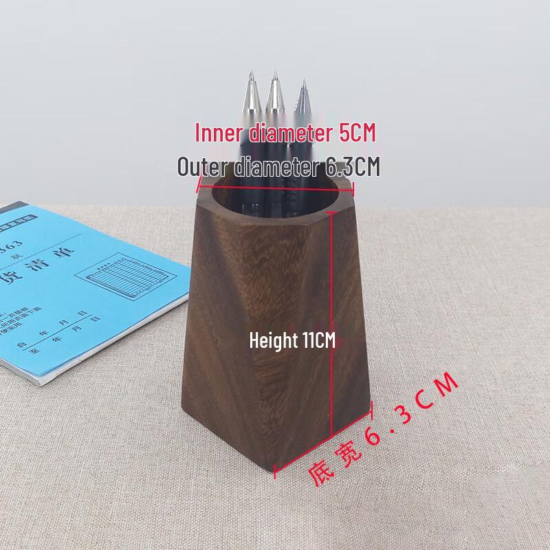 Lijia Walnut Wood Desktop Pen Holder One Size
Lijia Walnut Wood Desktop Pen Holder One Size