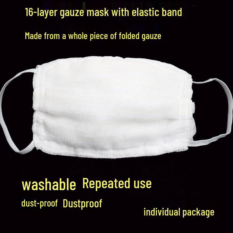 Alliance Reusable Cotton Gauze Dust Mask
Alliance Reusable Cotton Gauze Dust Mask