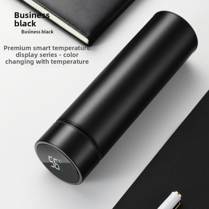 Smart thermos cup men s and women s large-capacity 304 stainless steel water cup tea cup high value portable kettle cup 500ml чёрный
Smart thermos cup men s and women s large-capacity 304 stainless steel water cup tea cup high value portable kettle cup 500ml чёрный