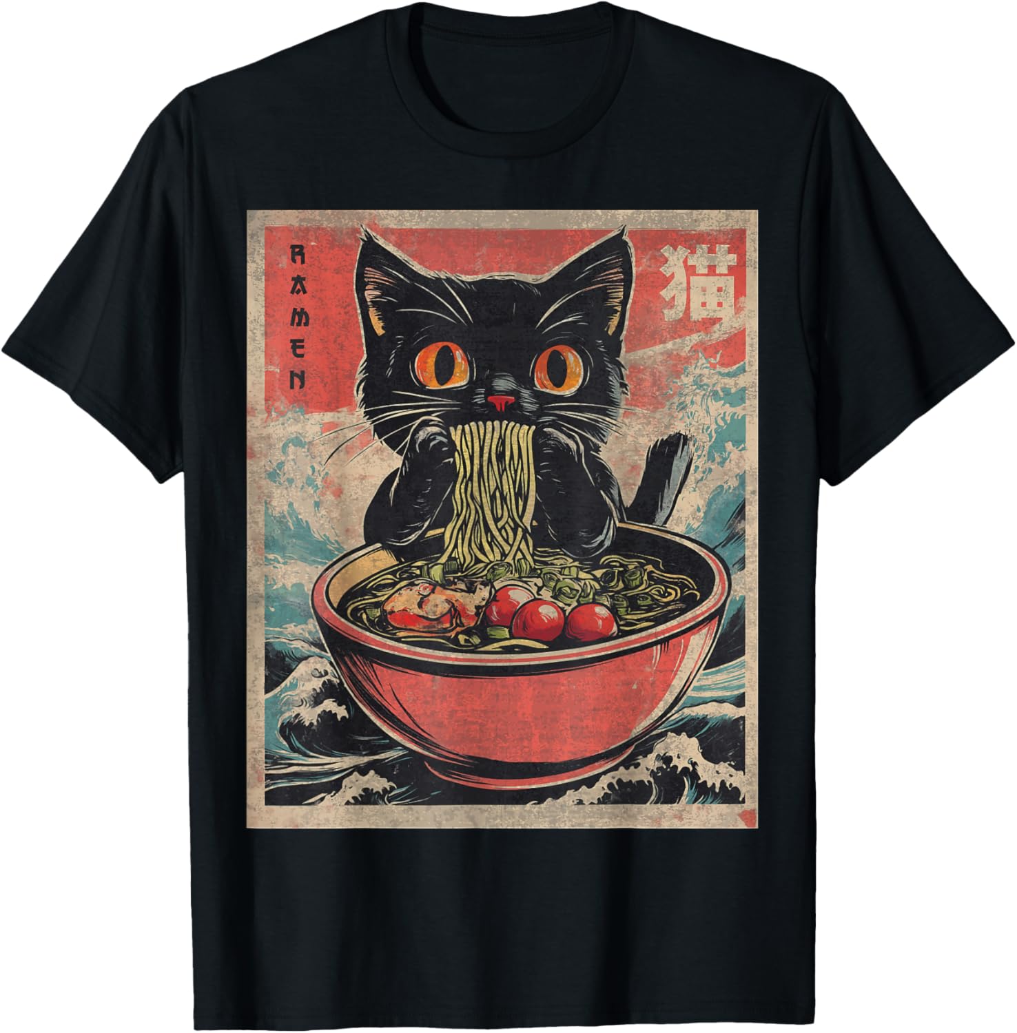 Unisex Anime Cat Ramen Japanese Funny Graphic Tees Kawaii Cat Anime Gifts Women Clothing short sleeve Round Neck T-Shirt 33056 4XL
Unisex Anime Cat Ramen Japanese Funny Graphic Tees Kawaii Cat Anime Gifts Women Clothing short sleeve Round Neck T-Shirt 33056 4XL