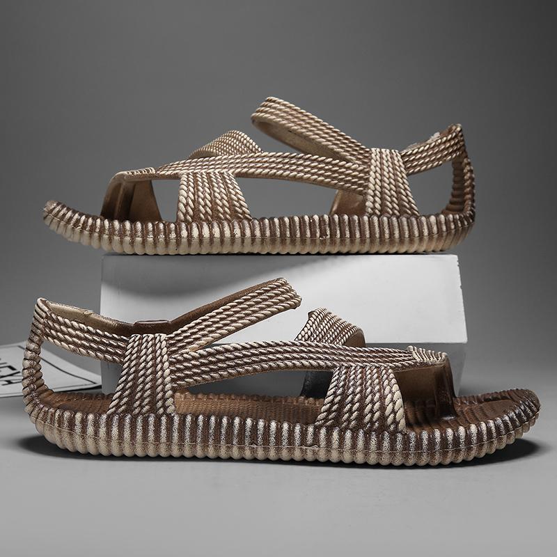 Модные летние мужские тапочки, уличные сандалии, пляжная мода, удобные мягкие шлепанцы, повседневная обувь, мужские сандалии, мужская обувь 42-43 коричневый
Модные летние мужские тапочки, уличные сандалии, пляжная мода, удобные мягкие шлепанцы, повседневная обувь, мужские сандалии, мужская обувь 42-43 коричневый