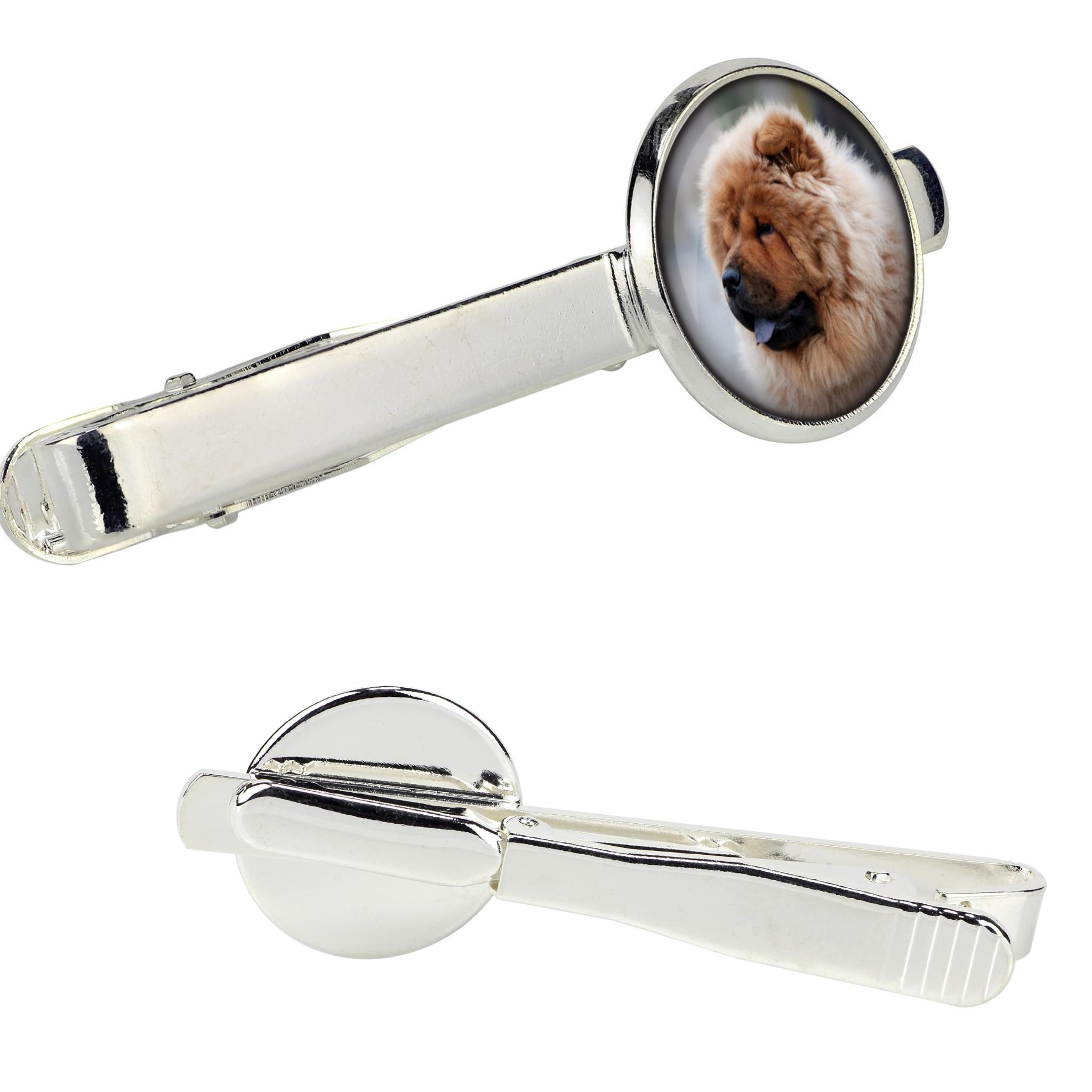 Chow Chow - tie clip in a box, stylish tie, personalized jewelry from the Art-Dog brand срібний
Chow Chow - tie clip in a box, stylish tie, personalized jewelry from the Art-Dog brand срібний