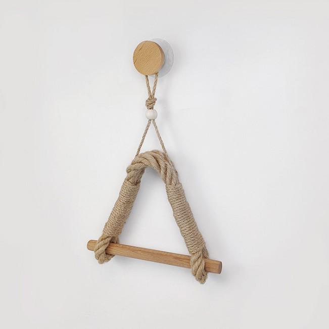 Hand-Woven Punch-Free Hemp Rope Toilet Paper Holder Box
Hand-Woven Punch-Free Hemp Rope Toilet Paper Holder Box