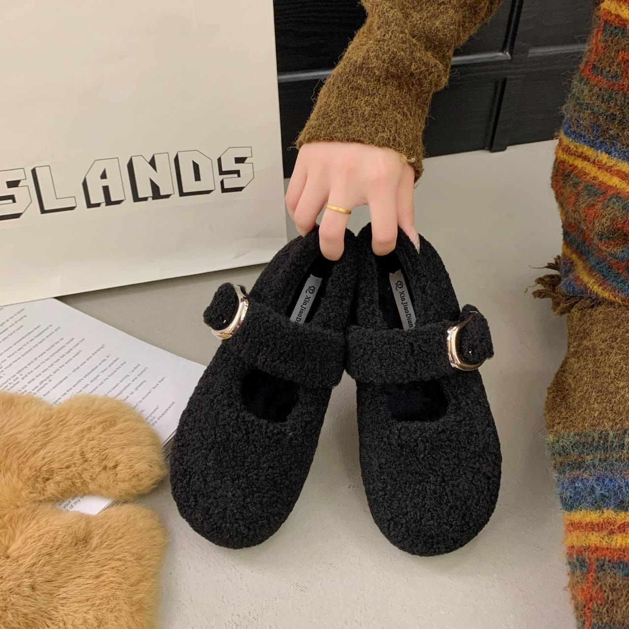 Мягкие и удобные пушистые туфли на плоской подошве женские 2025 осень-зима новая фея ветер бархатное слово Мэри Джейн хлопковые туфли 40 чёрный
Мягкие и удобные пушистые туфли на плоской подошве женские 2025 осень-зима новая фея ветер бархатное слово Мэри Джейн хлопковые туфли 40 чёрный