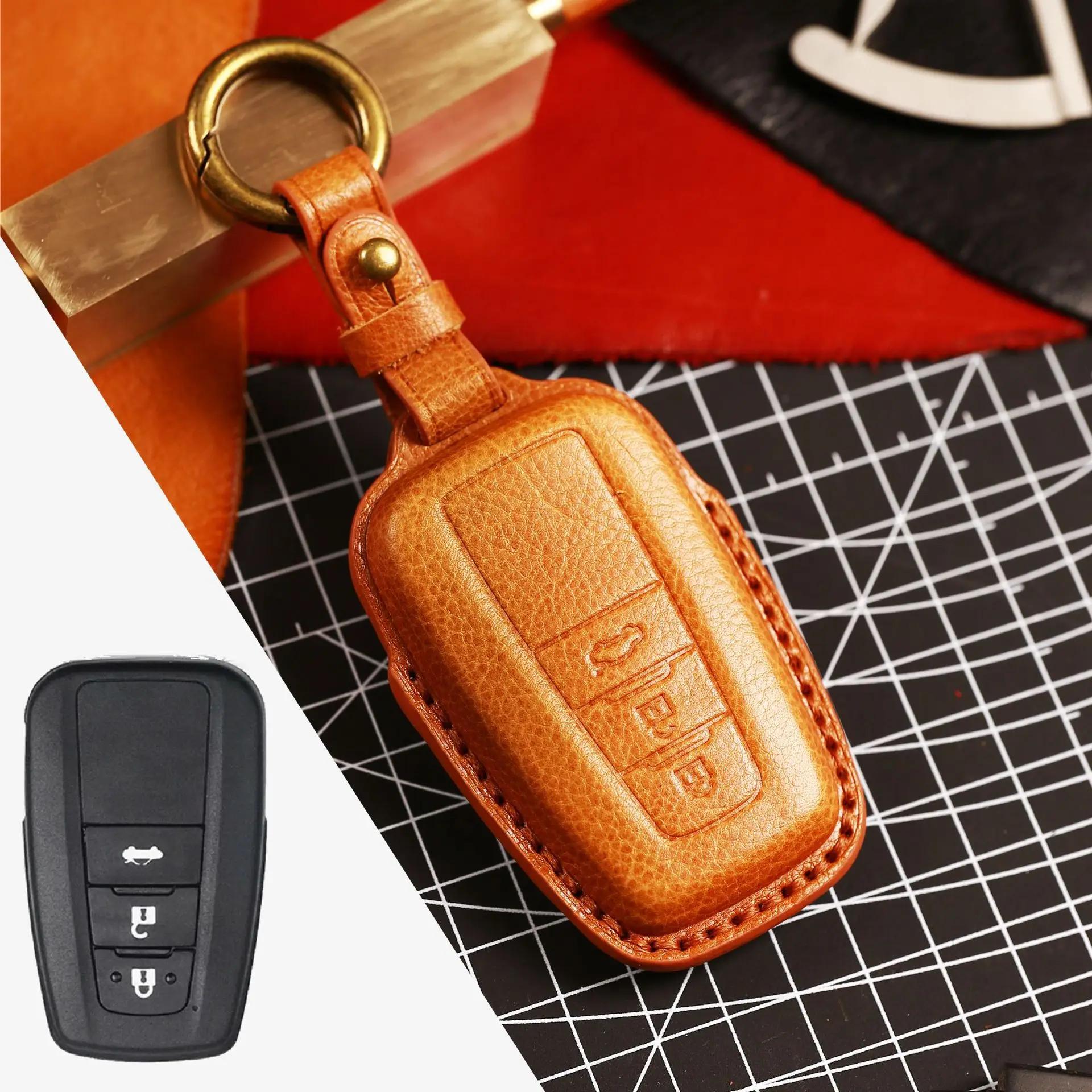 FOR Honda Key Case Leather Handstitched 3D Full Cover Scratch Resistant w/ Key Ring 2 3 Buttons Fits Civic Accord CR-V HR-V
FOR Honda Key Case Leather Handstitched 3D Full Cover Scratch Resistant w/ Key Ring 2 3 Buttons Fits Civic Accord CR-V HR-V