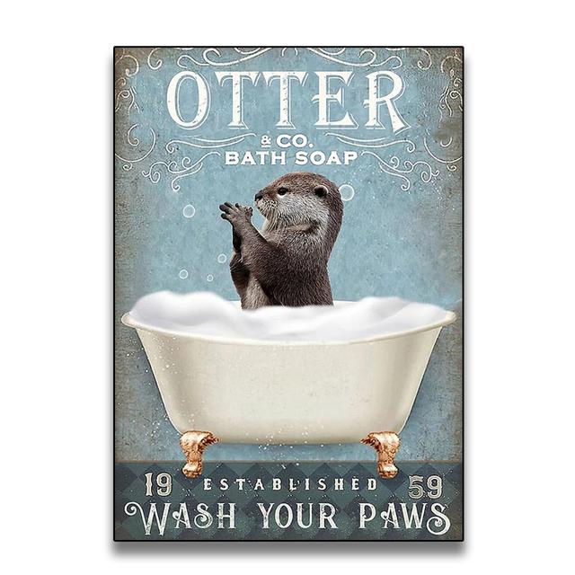 Винтажный постер с мылом «Выдра» для ванны, милое животное для мытья ног, картина маслом, эстамп, украшение стены, украшение для гостиной, художника 21cm×30cm NoFrame
Винтажный постер с мылом «Выдра» для ванны, милое животное для мытья ног, картина маслом, эстамп, украшение стены, украшение для гостиной, художника 21cm×30cm NoFrame