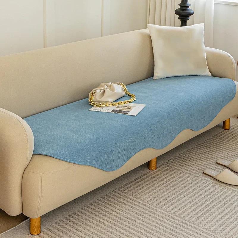 Solid Color Sofa Cover for Living Room Chenille Irregular Shape Sofa Towels Mat Anti-Slip Couch Slipcovers Area Rug Home Decor 70x70cm
Solid Color Sofa Cover for Living Room Chenille Irregular Shape Sofa Towels Mat Anti-Slip Couch Slipcovers Area Rug Home Decor 70x70cm