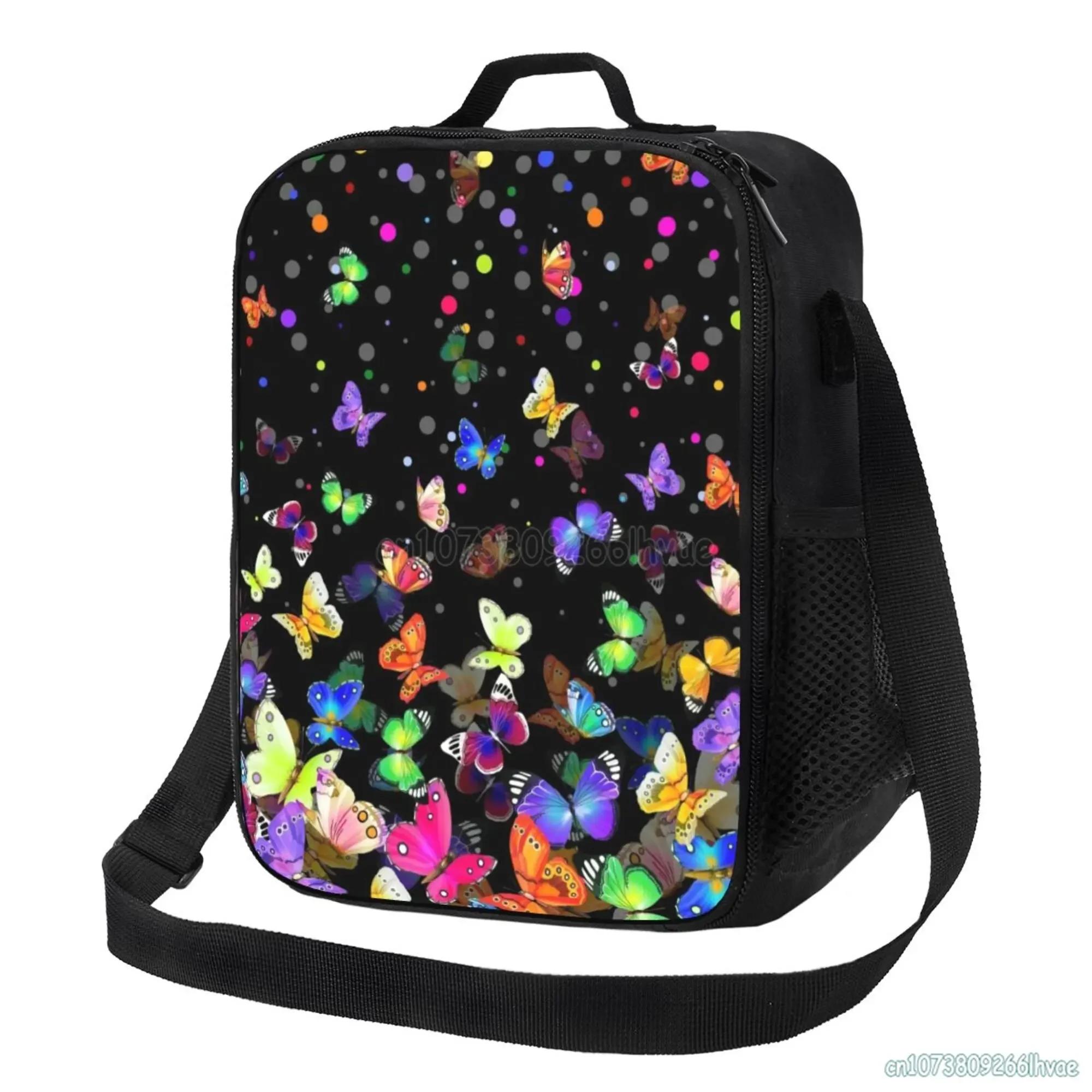 Colorful Butterflies Lunch Bags for Women Resuable Oxford Waterproof Thermal Cooler Bento Box for Office Work School Picnic 26.5x20x11.5CM хакі
Colorful Butterflies Lunch Bags for Women Resuable Oxford Waterproof Thermal Cooler Bento Box for Office Work School Picnic 26.5x20x11.5CM хакі