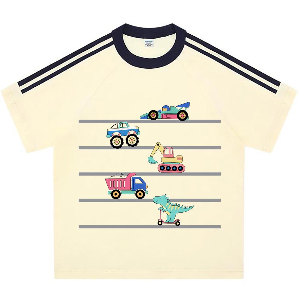 Kids 100% Cotton T-shirts Boys And Girls 200 GSM Cotton Tees cute dinoaur7 Cartoon Print Child Tshirts 150 білий
Kids 100% Cotton T-shirts Boys And Girls 200 GSM Cotton Tees cute dinoaur7 Cartoon Print Child Tshirts 150 білий