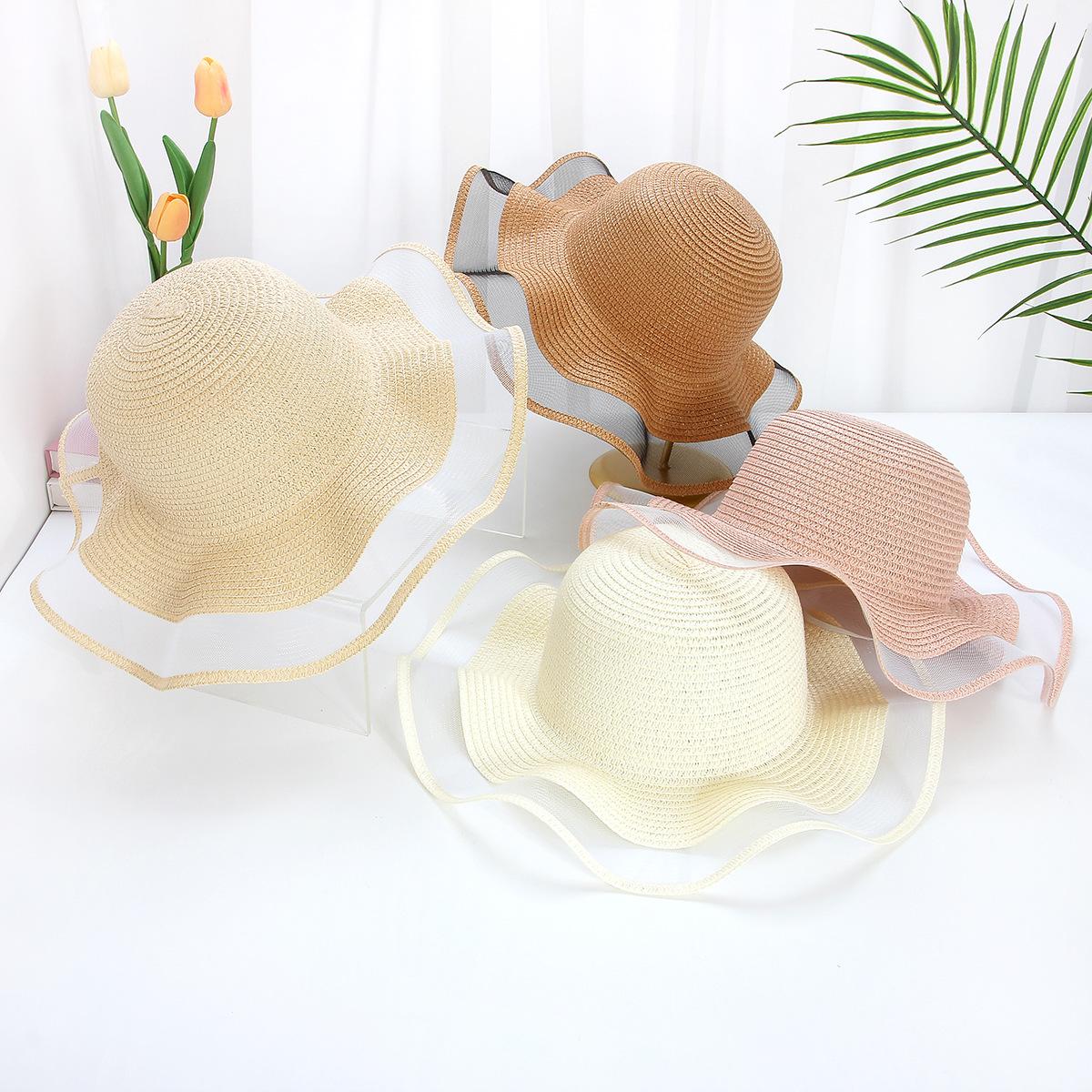 Новая шляпа из плетеной соломки в форме волны, заготовка для шляпы DIY, шляпа с широкими полями, плетеная шляпа из соломки для женского пляжного солнцезащитного и солнцезащитного головного убора M(56-58cm)
Новая шляпа из плетеной соломки в форме волны, заготовка для шляпы DIY, шляпа с широкими полями, плетеная шляпа из соломки для женского пляжного солнцезащитного и солнцезащитного головного убора M(56-58cm)