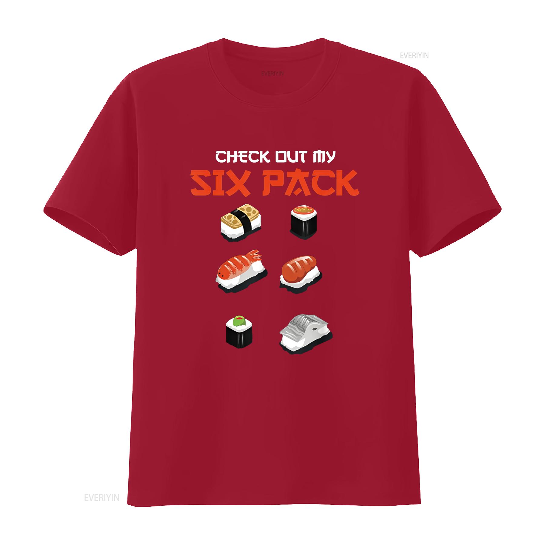 Funny Sushi 6 Pack Design Fish Love Japan T Shirt vintage Washed homme Casual fashion Versatile graphic Top For Everyday Wear S
Funny Sushi 6 Pack Design Fish Love Japan T Shirt vintage Washed homme Casual fashion Versatile graphic Top For Everyday Wear S