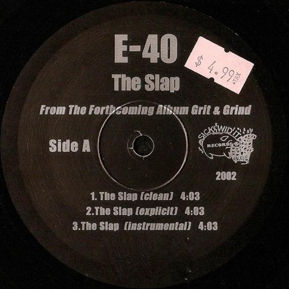 12inch Record E-40 - The Slap / 7 Much 5373SLAP7MUCHPR Sick Wid It Re 2002 US Rap & Hip-Hop/R&B Used
12inch Record E-40 - The Slap / 7 Much 5373SLAP7MUCHPR Sick Wid It Re 2002 US Rap & Hip-Hop/R&B Used