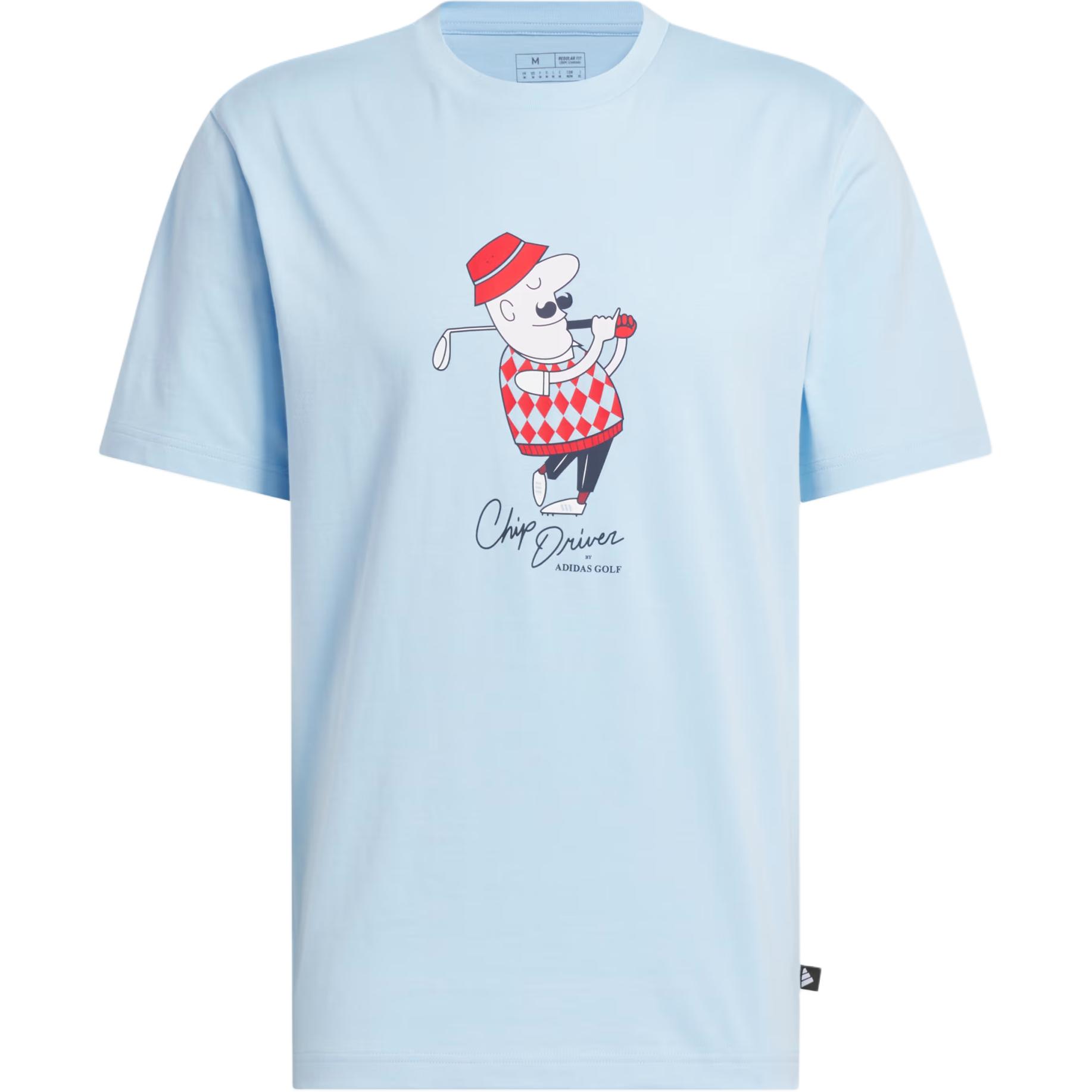 Adidas Golf Classic Chip Graphic Round Neck Cotton Fashion Versatile Breathable Short Sleeve T-Shirt Men Tops Sky-Blue JJ4201 2XL
Adidas Golf Classic Chip Graphic Round Neck Cotton Fashion Versatile Breathable Short Sleeve T-Shirt Men Tops Sky-Blue JJ4201 2XL