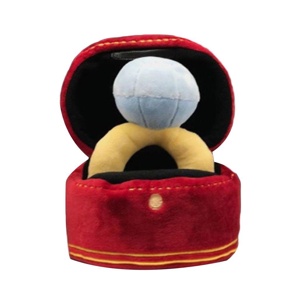 Puppies Interaction Stuffed Pet Chew Puppy Toy Sounds Ring Box Squeak Plush Toy Diamond Ring Case
Puppies Interaction Stuffed Pet Chew Puppy Toy Sounds Ring Box Squeak Plush Toy Diamond Ring Case