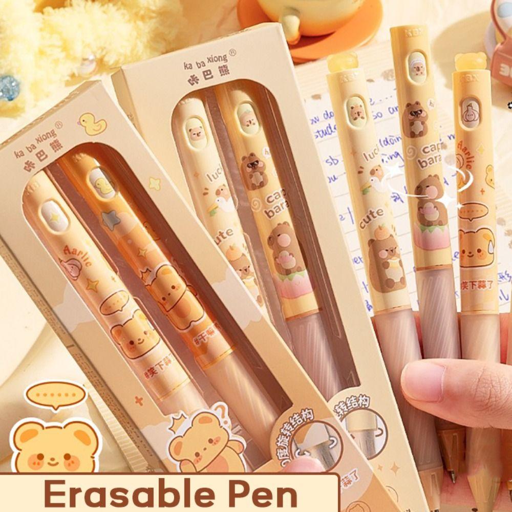 2PCS/Box 0.5mm Black/Blue Ink Gel Pen Soft Grip Ballpoint Pen High Quality Erasable Pen Gift Space-blue ink
2PCS/Box 0.5mm Black/Blue Ink Gel Pen Soft Grip Ballpoint Pen High Quality Erasable Pen Gift Space-blue ink