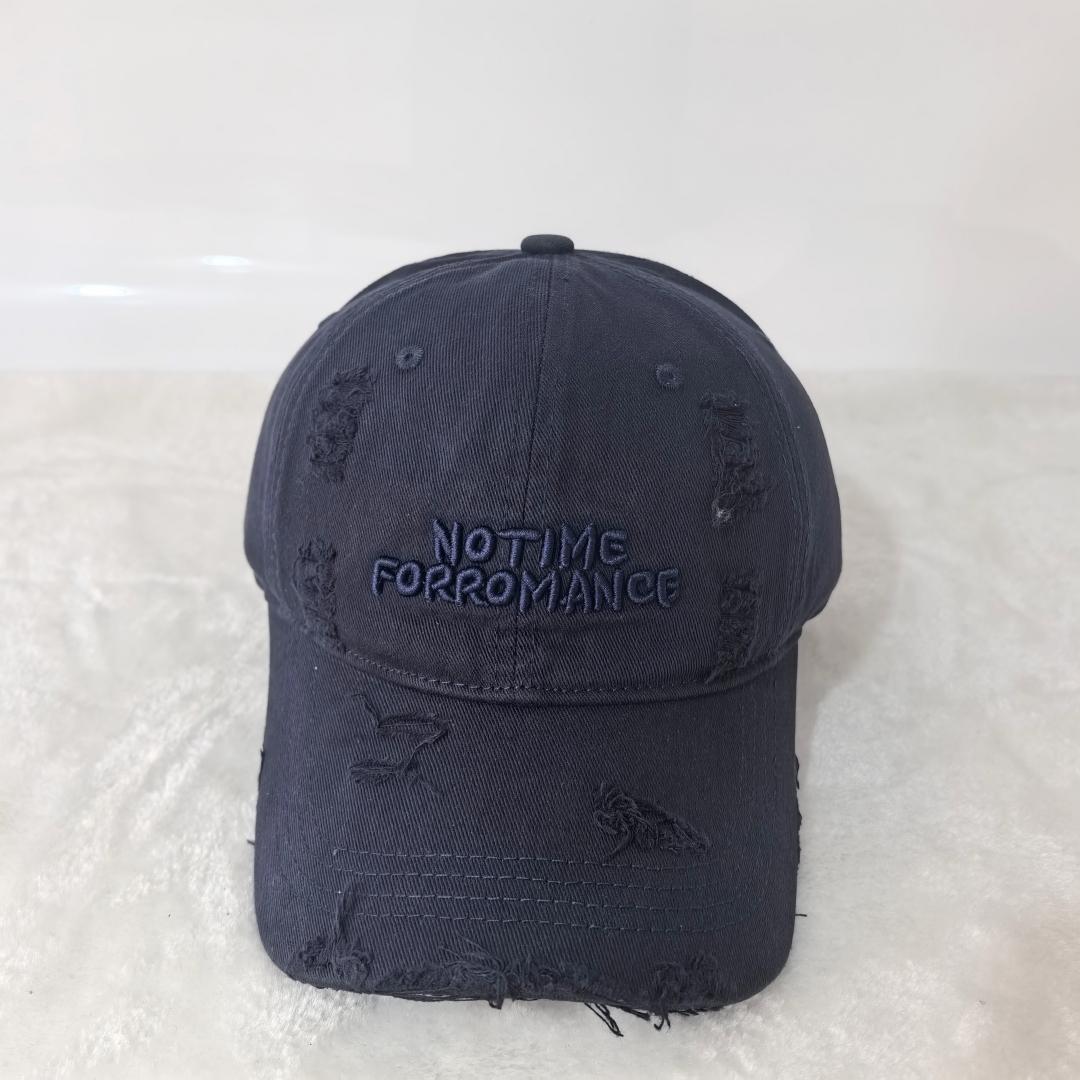 Washed vintage distressed embroidery baseball cap with retro frayed holes - letters NOTINEFOROMANCE. Cap suitable for both men a Adjustable темно-синього кольору
Washed vintage distressed embroidery baseball cap with retro frayed holes - letters NOTINEFOROMANCE. Cap suitable for both men a Adjustable темно-синього кольору