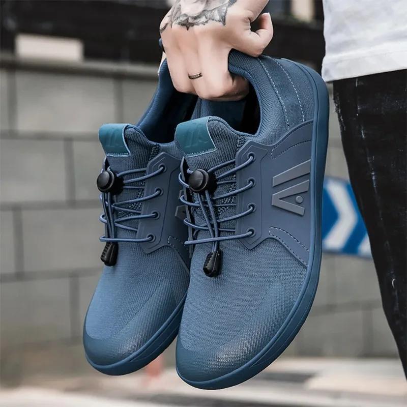 2025 Men s Barefoot Shoes with Wide Toe Box Minimalist Shoes Slip-On Running Sneakers Trail-Running Shoes for Hiking Outdoor 39 синій
2025 Men s Barefoot Shoes with Wide Toe Box Minimalist Shoes Slip-On Running Sneakers Trail-Running Shoes for Hiking Outdoor 39 синій
