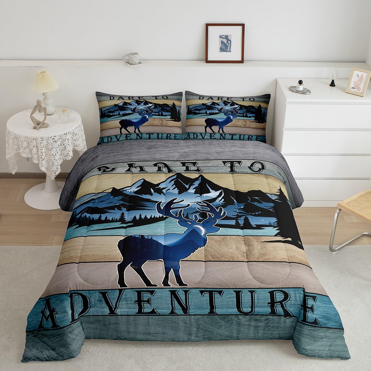 Erosebridal Kids Camping Bedding Twin Pink Camper Comforter Set for Girls, Rustic Farmhouse Bedding Comforter Sets Leopard Print Duvet, Cute 155x200cm
Erosebridal Kids Camping Bedding Twin Pink Camper Comforter Set for Girls, Rustic Farmhouse Bedding Comforter Sets Leopard Print Duvet, Cute 155x200cm