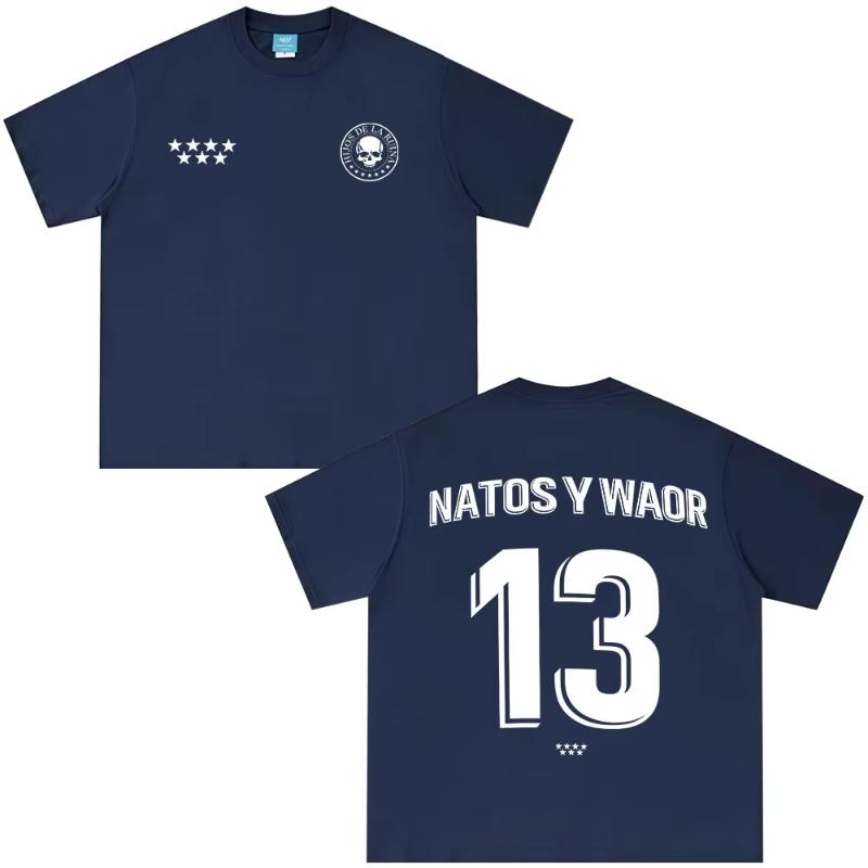 Rapper NATOS WAOR Merch T Shirts Unisexs Women Clothing Vintage Hip Hop Tshirts High Quality Cotton Casual Oversized Tshirt S
Rapper NATOS WAOR Merch T Shirts Unisexs Women Clothing Vintage Hip Hop Tshirts High Quality Cotton Casual Oversized Tshirt S