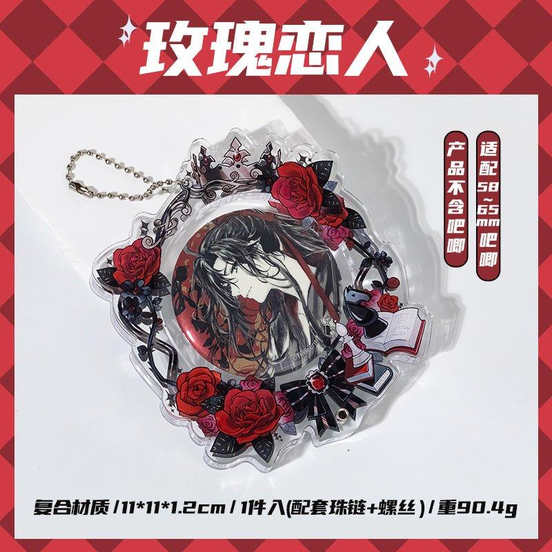 Anime Badge Display | Si Se Huan Xiang Series Acrylic Badge Case 58mm Badge & 65mm Badge Яскраво-рожевий
Anime Badge Display | Si Se Huan Xiang Series Acrylic Badge Case 58mm Badge & 65mm Badge Яскраво-рожевий