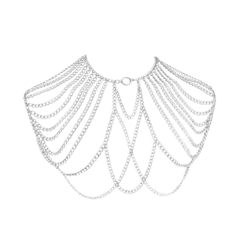 Стильное мужское ожерелье на плечо из сплава, кисточки, цепочка для тела, для пляжа и карнавального мероприятия, клубная бижутерия ручной работы
Стильное мужское ожерелье на плечо из сплава, кисточки, цепочка для тела, для пляжа и карнавального мероприятия, клубная бижутерия ручной работы