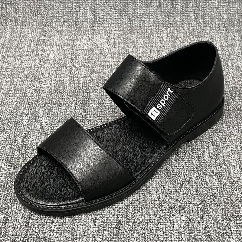 Кожаные сандалии большого размера мужские из коровьей кожи новые повседневные мужские туфли летняя уличная обувь нескользящие пляжные туфли 48 чёрный
Кожаные сандалии большого размера мужские из коровьей кожи новые повседневные мужские туфли летняя уличная обувь нескользящие пляжные туфли 48 чёрный