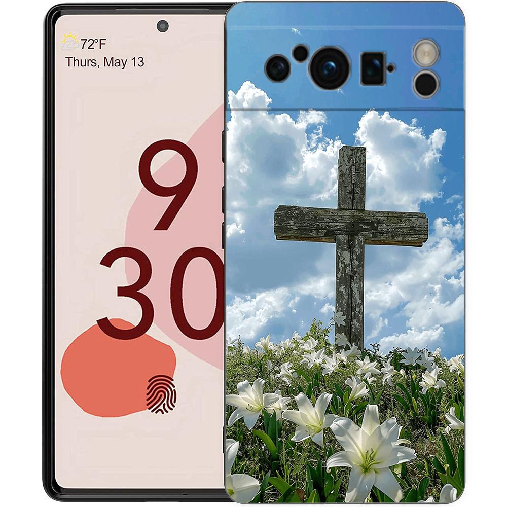 Luxury Phone Case For Google Pixel 10 9 8 9A 8A 7 7A 6 Pro XL 6A 5G Black Soft Back TPU Cover Christian Bible Jesus Pixel 6 Pro
Luxury Phone Case For Google Pixel 10 9 8 9A 8A 7 7A 6 Pro XL 6A 5G Black Soft Back TPU Cover Christian Bible Jesus Pixel 6 Pro