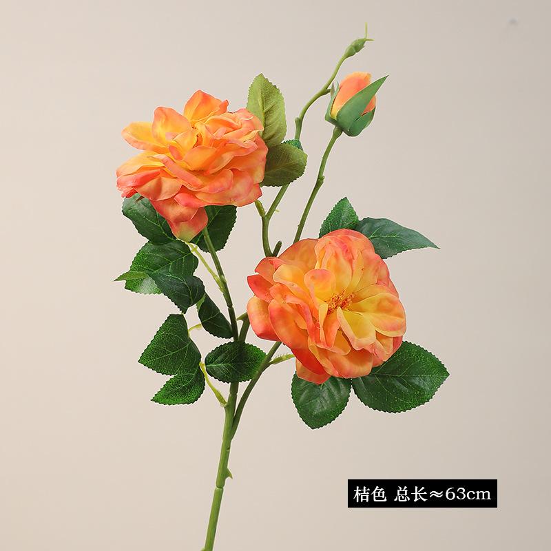 Feel moisturizing simulation 3 roses, high-quality wedding home furnishing hotel decoration fake flower ornament simulation roses помаранчевий
Feel moisturizing simulation 3 roses, high-quality wedding home furnishing hotel decoration fake flower ornament simulation roses помаранчевий