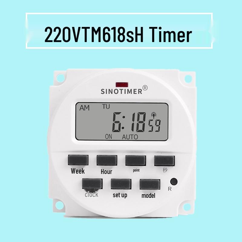 Multi-Voltage Time Control Cycle Timer Switch
Multi-Voltage Time Control Cycle Timer Switch